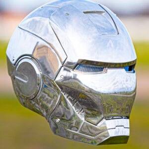 Metall Iron Man MK2 Helm